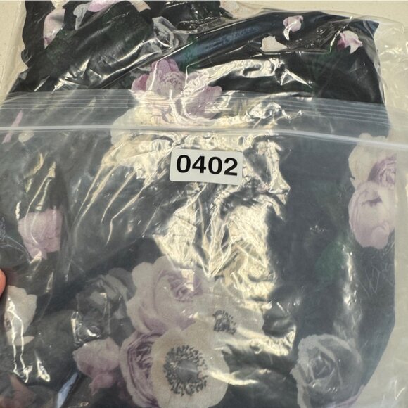 Equipment Femme Black Floral Silk Shift Dress Size S Sleeveless Chic Summer Boho - Picture 12 of 12